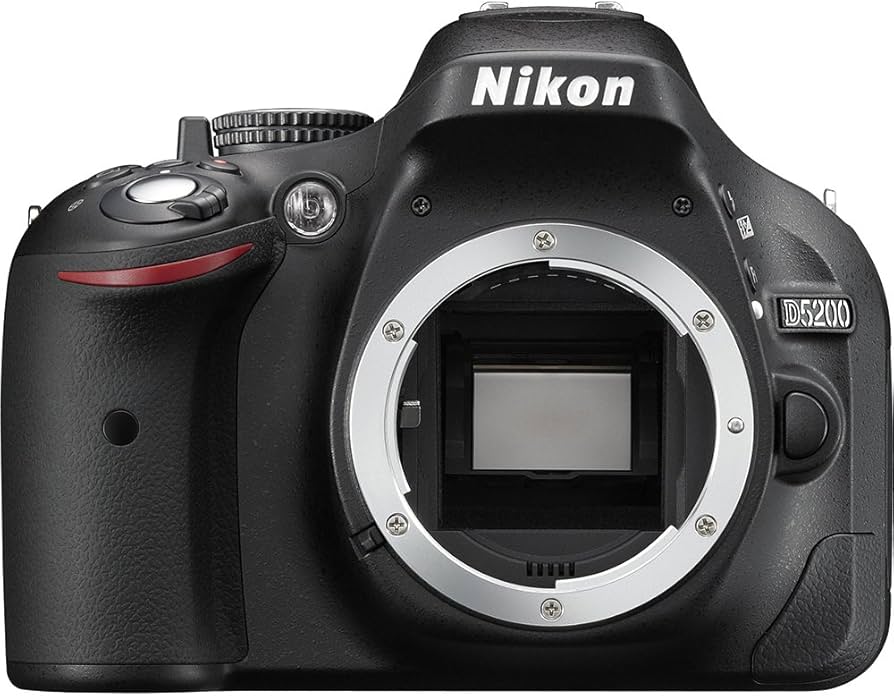 Amazon.com : Nikon D5200 24.1 MP CMOS Digital SLR Camera Body Only