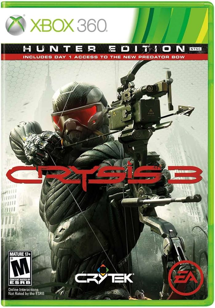 Amazon.com: Crysis 3 - Xbox 360 : Electronic Arts: Video Games