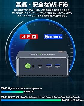 Amazon.co.jp: GMKtec ゲーミングミニPC AMD Ryzen 7 5825U 【7430U