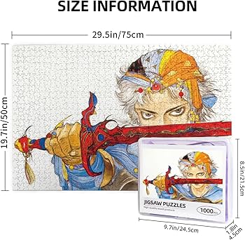 Amazon | 天野喜孝図 ジグソーパズル 1000ピース パズル 知育 脳トレ