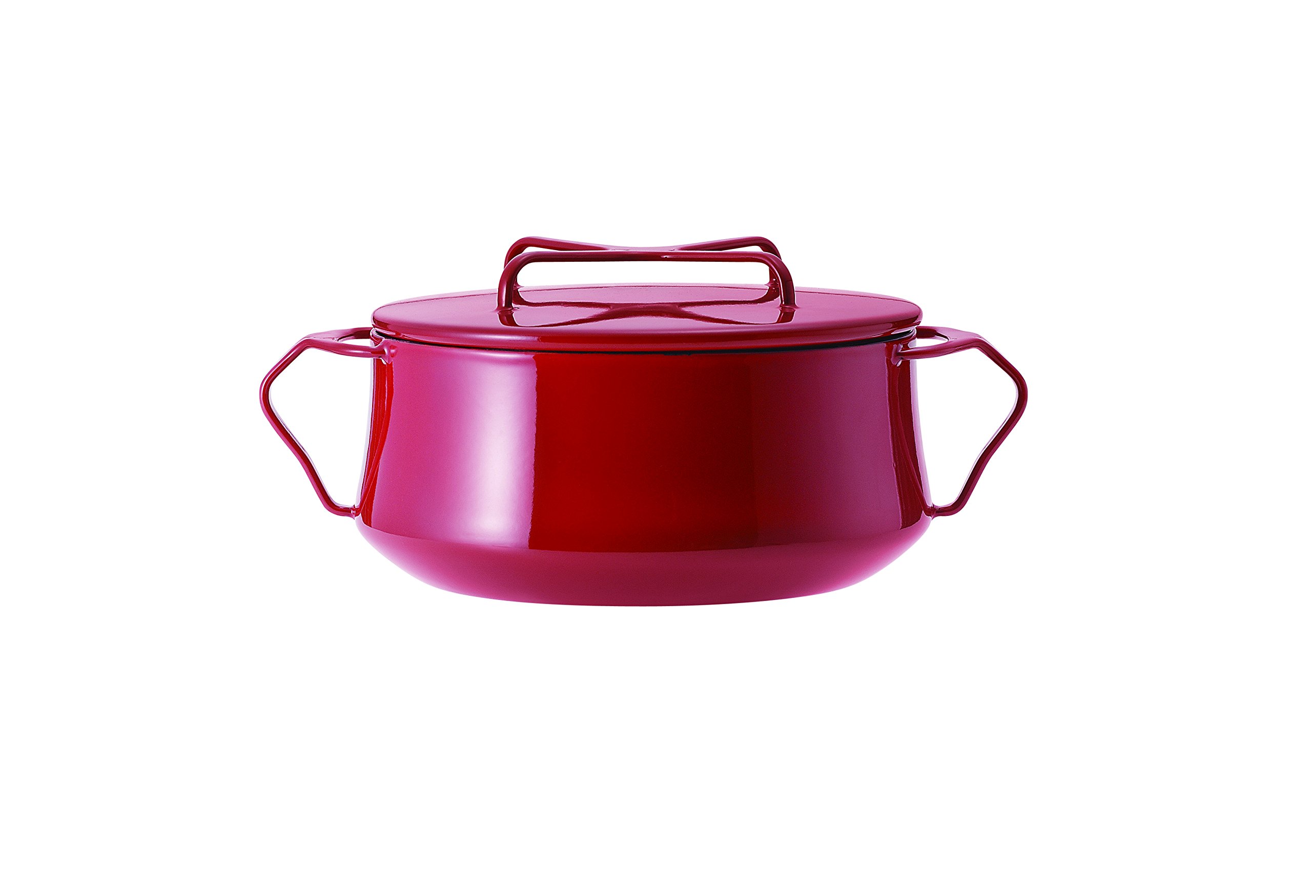 ダンスクDANSK ホーロー両手鍋キャセロール24cm 4L ラベンダー