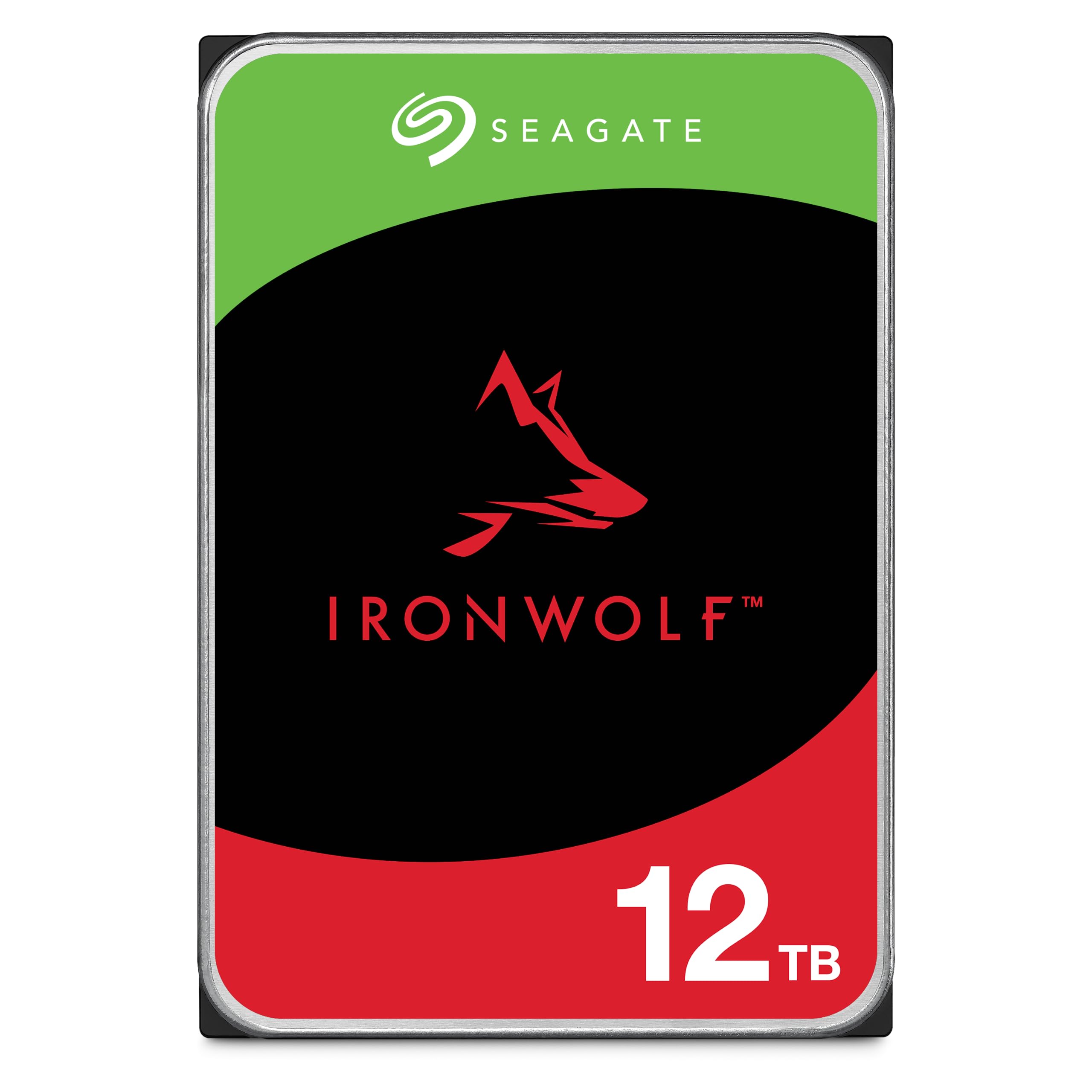 Seagate IronWolf 12TB NAS Internal Hard Drive HDD – CMR 3.5 Inch