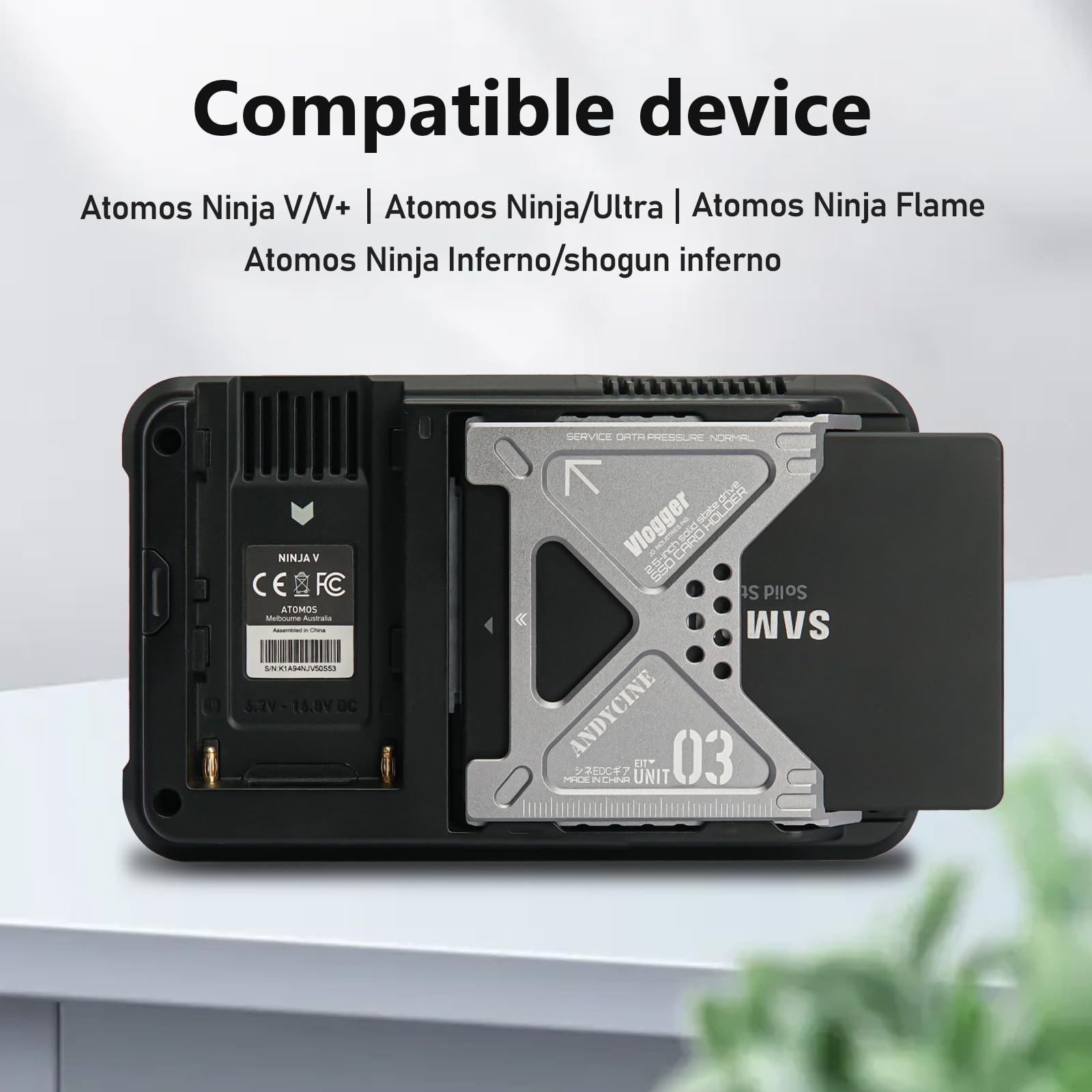 Amazon.com: Lunchbox III 870EVO SSD Case Compatibe for Atomos
