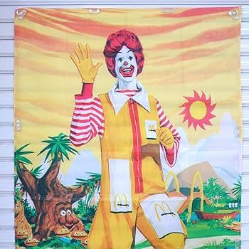 Amazon.co.jp: マクドナルド タペストリー P123 USAポスター ダイナー