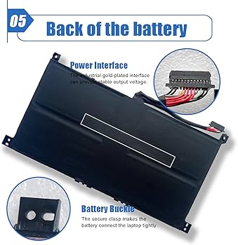 Amazon.com: Dentsing 66.52Wh WF04XL Laptop Battery Replace for HP