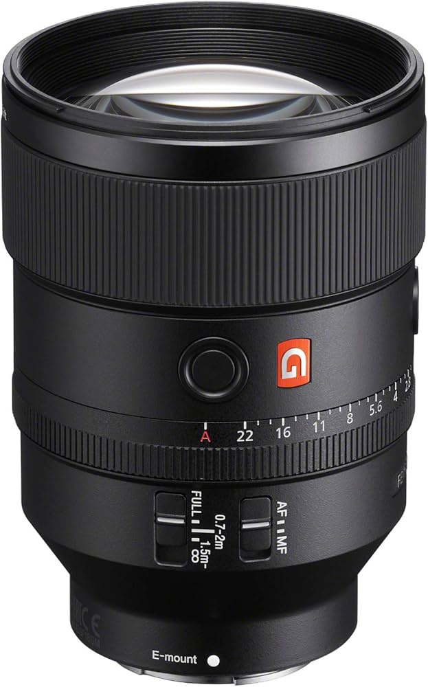 Amazon.com : FE 135mm F1.8 G Master Telephoto Prime Lens for Sony