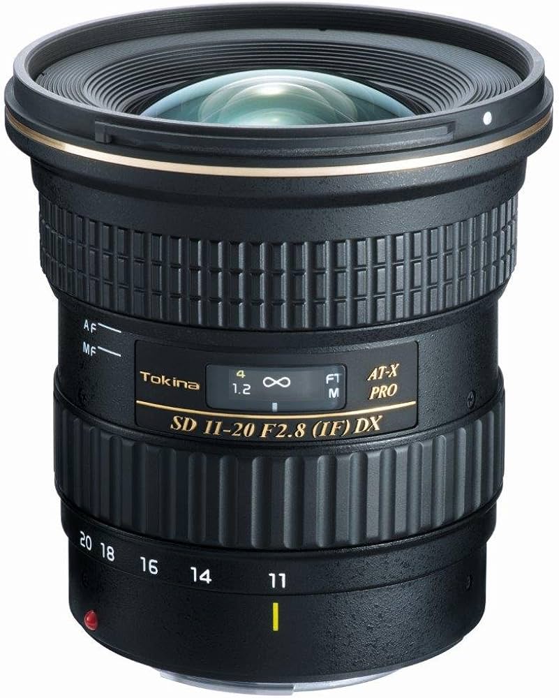 Amazon.com : Tokina ATXAF120DXC 11-20mm f/2.8 Pro DX Lens for