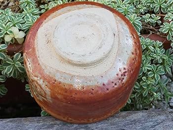 ♥美濃焼♥ 鼠志野 志野 茶碗 在銘 茶道具 骨董 古玩 アンティーク