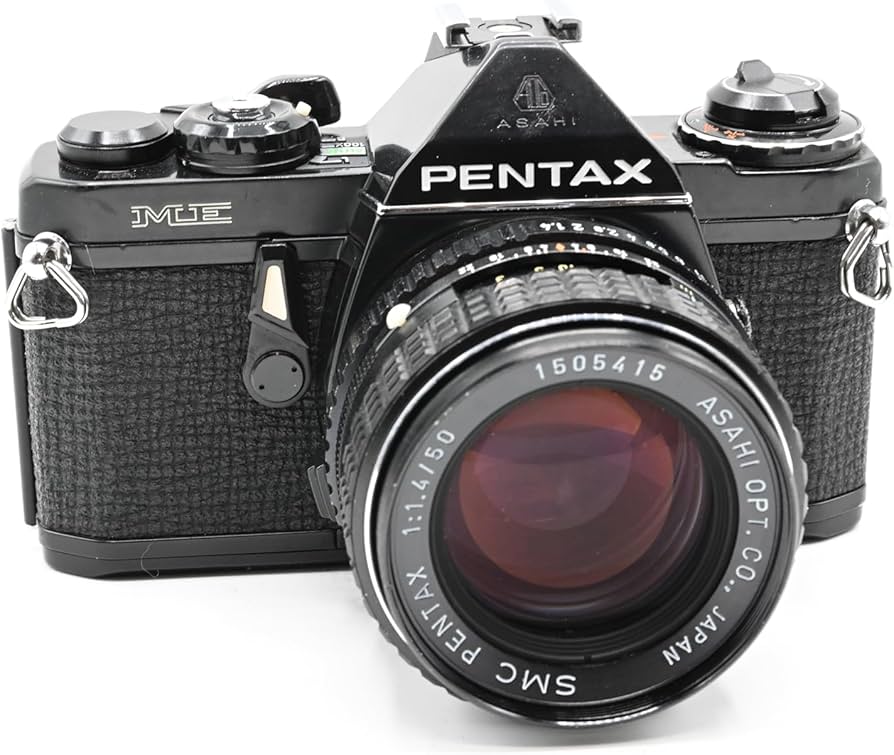 Pentax ME 35mm SLR Film Camera with Pentax PK Lens Mount System