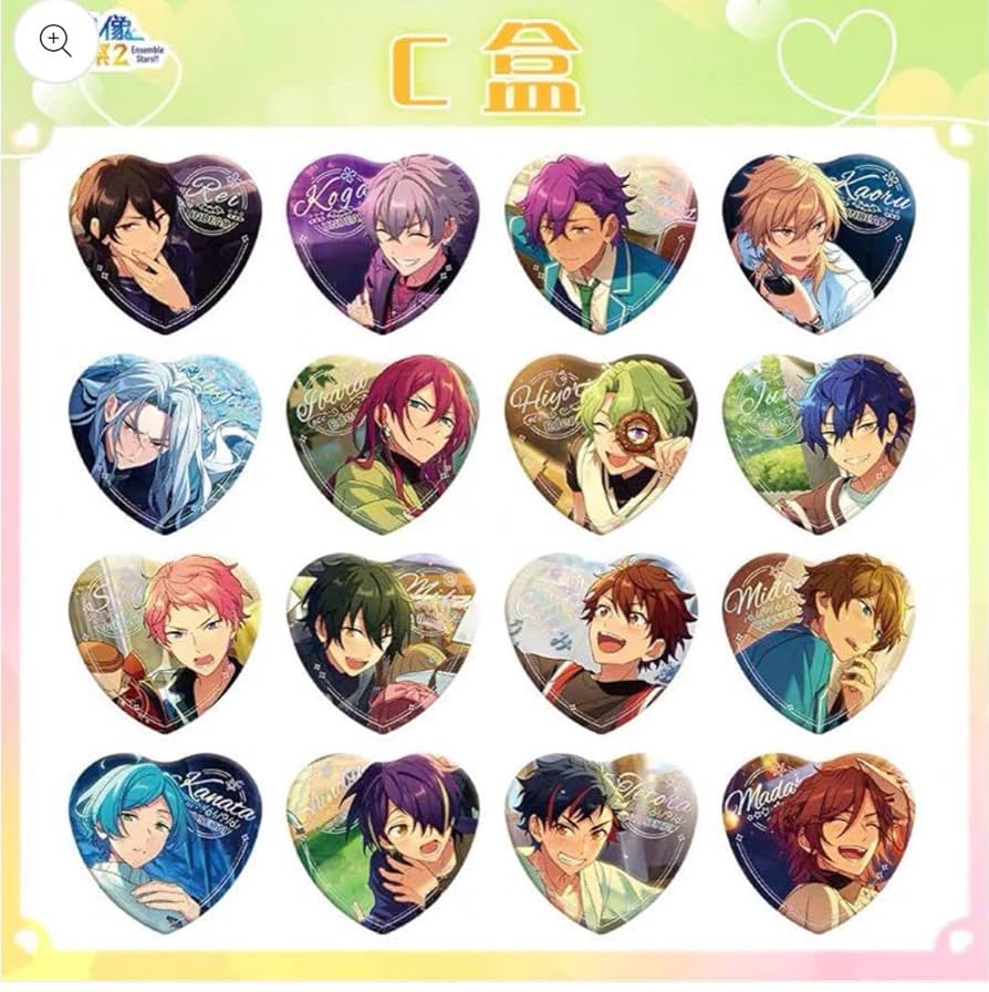 即購入可】あんスタ 心光印彩 缶バッジ 零 24点 即購入