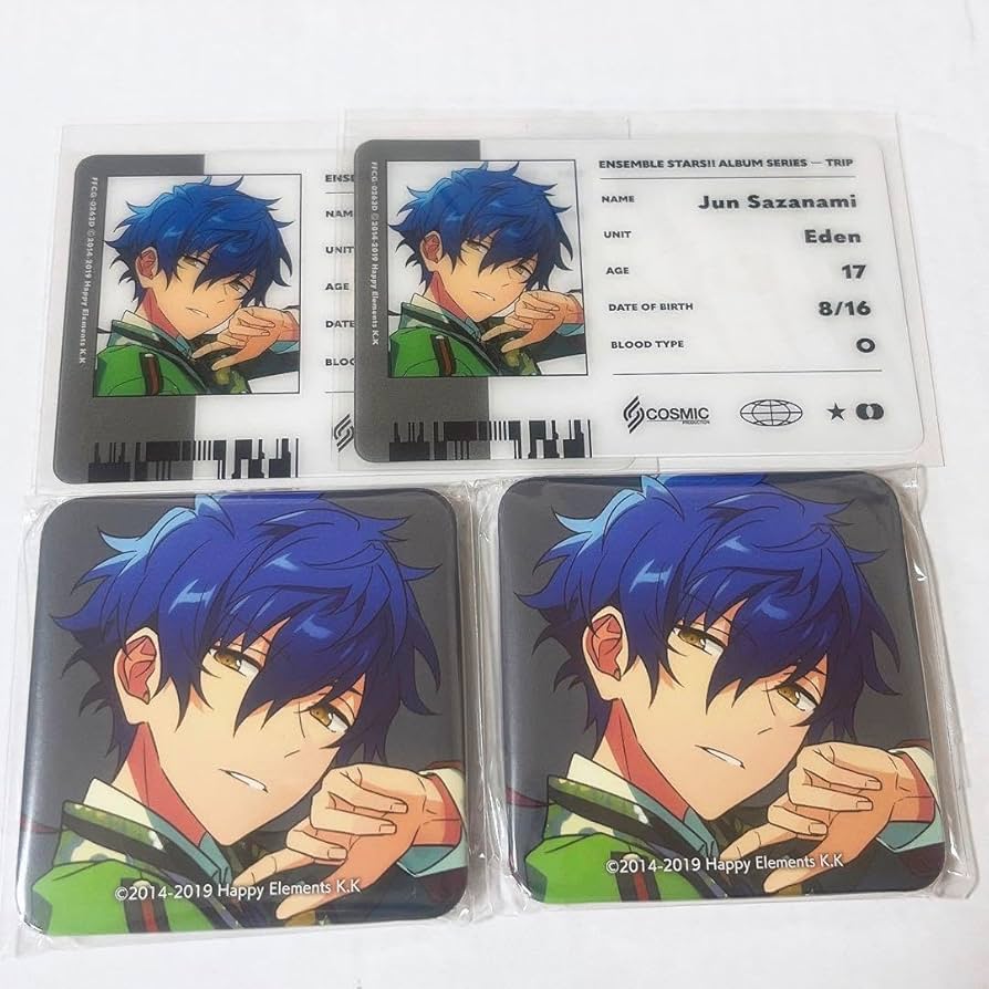 あんスタ アルバム缶バッジ 漣ジュン Eden Eve 漣ジュン アルバム缶