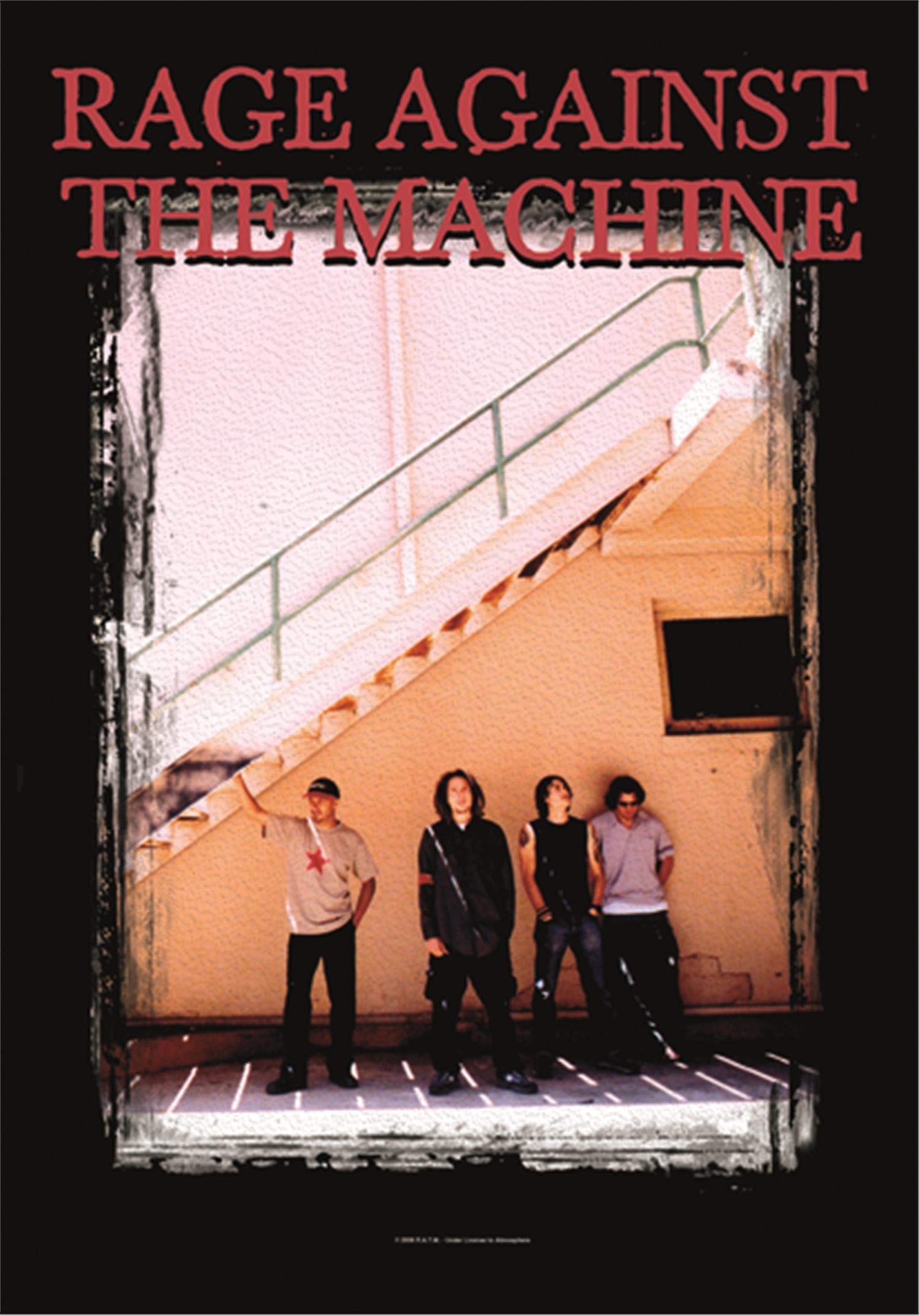 Amazon.com: Rage against the machine 851 poster flag: Posters & Prints