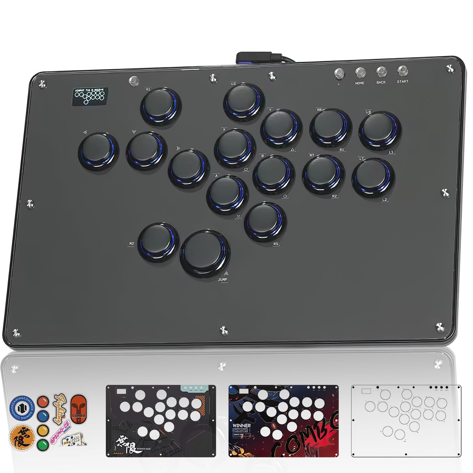 Amazon | Haute42 アケコン レバーレス コントローラー レバーレス