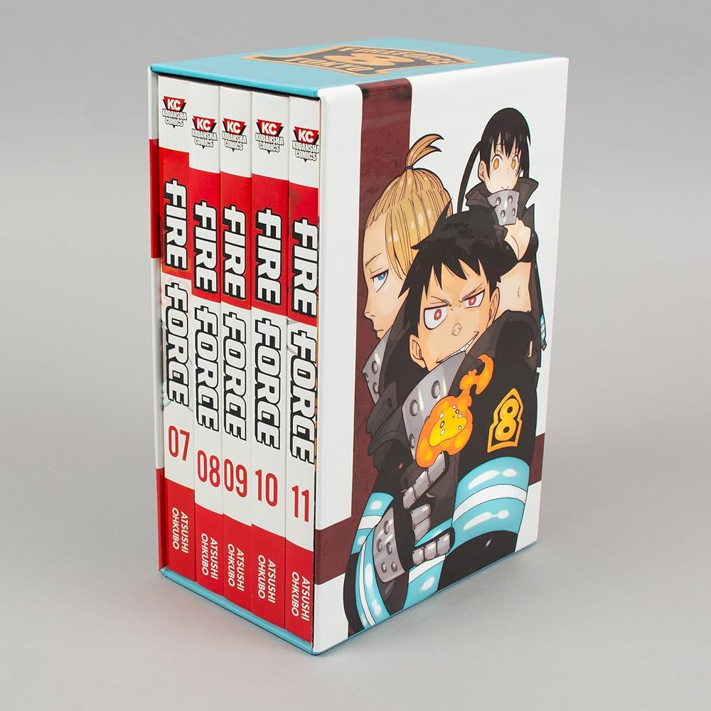 Amazon.com: Fire Force Manga Box Set 2 (Vol.7-11): 9798888772591