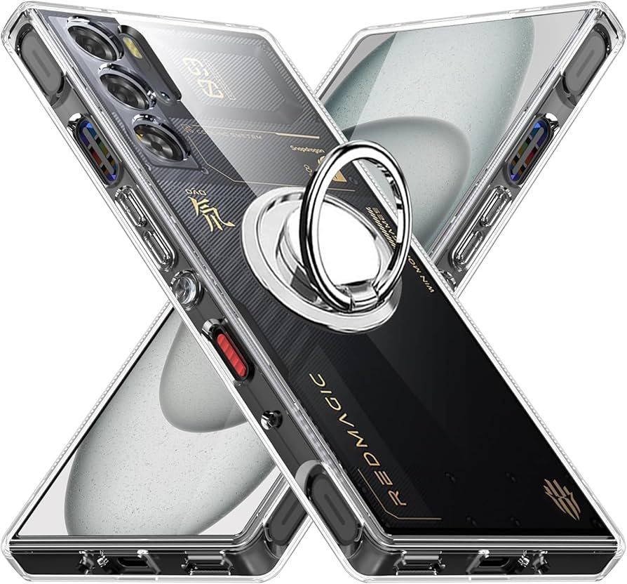 Amazon.co.jp: RedMagic 9 Pro ケース クリア リング付き TPU RedMagic