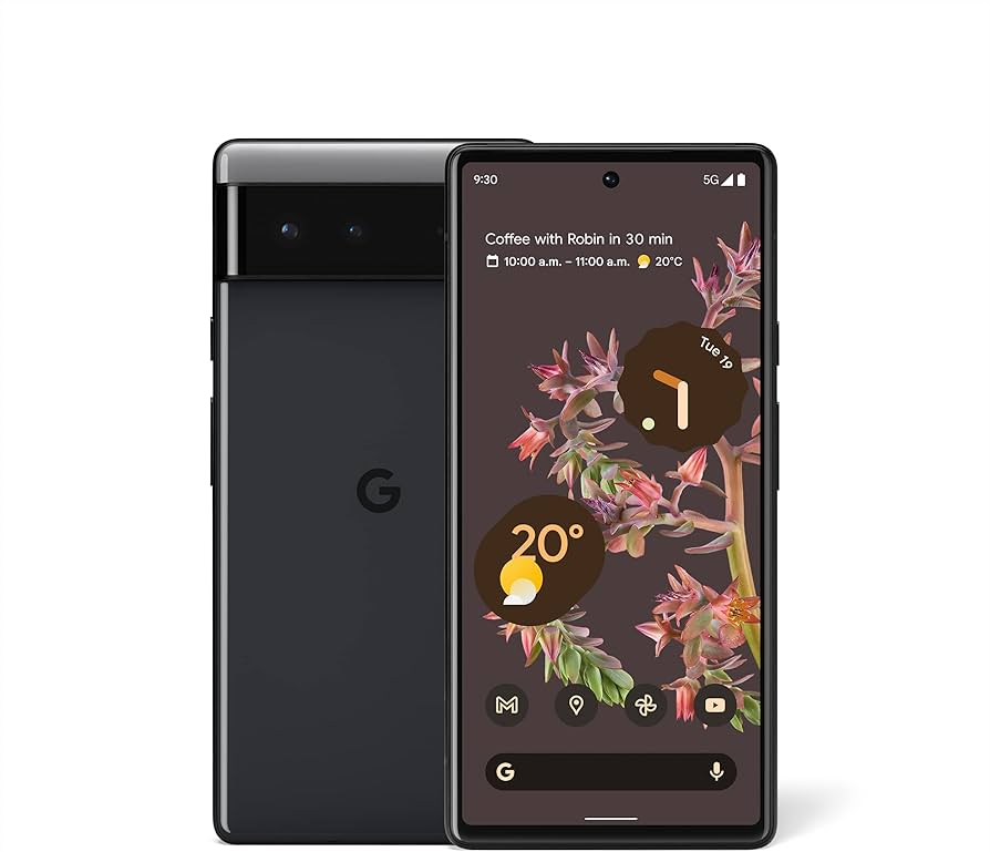 Amazon.com: Google Pixel 6 (5G) 128GB Unlocked - Stormy Black
