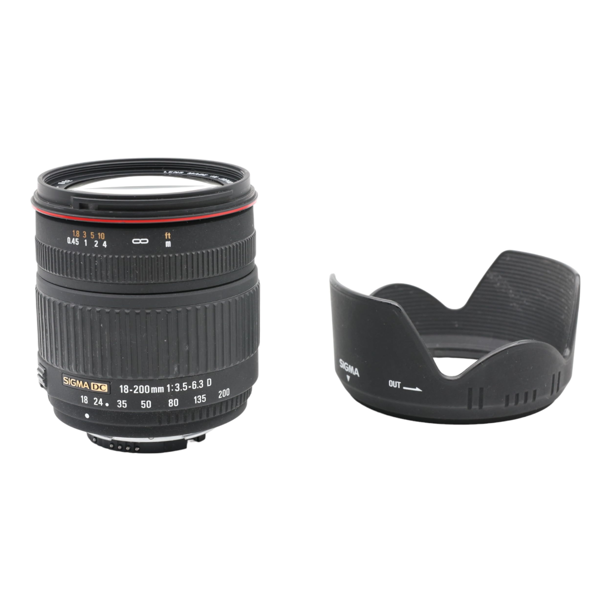 Amazon.co.jp: SIGMA シグマ 18-200mm F3.5-6.3 DC デジタル専用