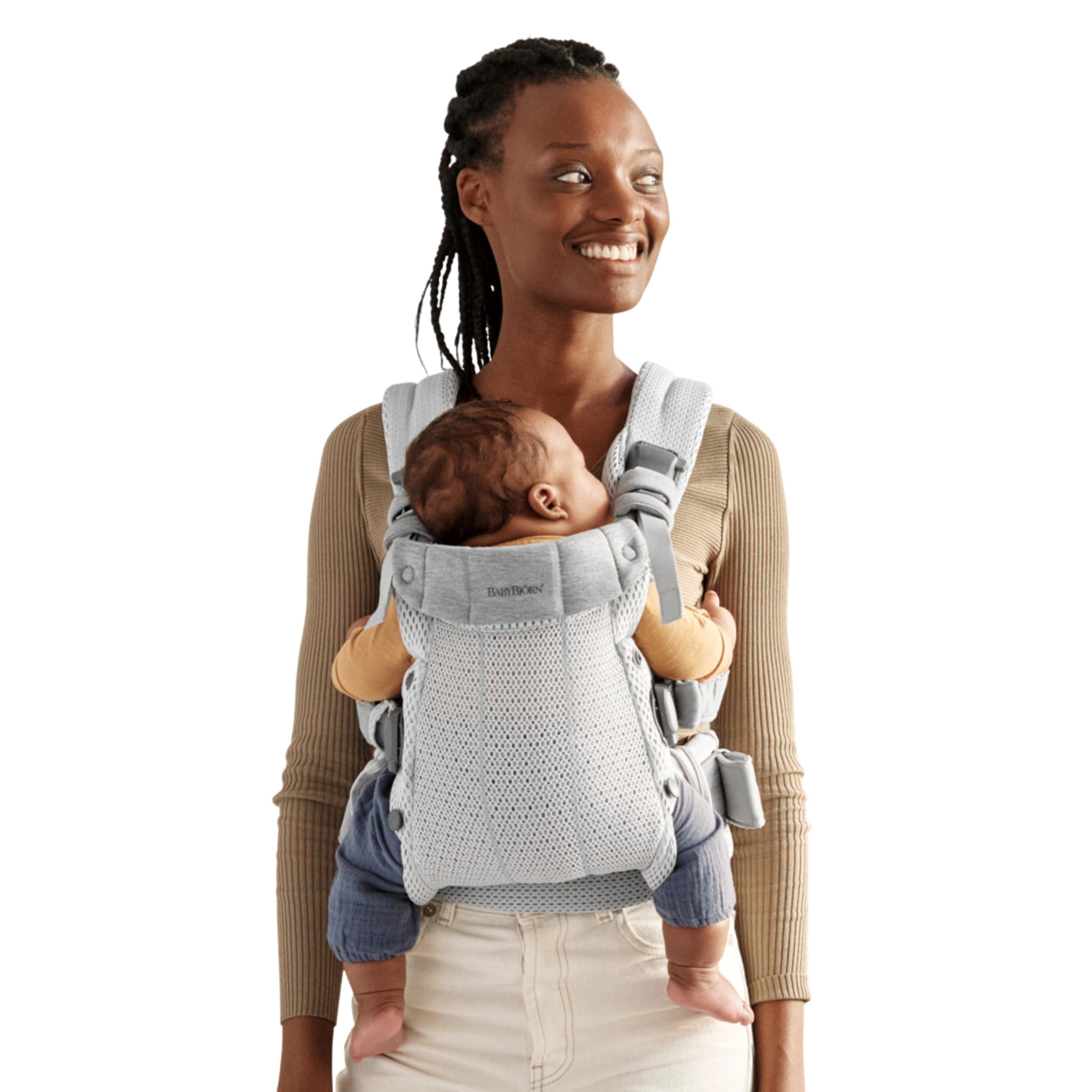 Amazon.com: BabyBjörn Baby Carrier Harmony, Silver, 3D Mesh | 3-in