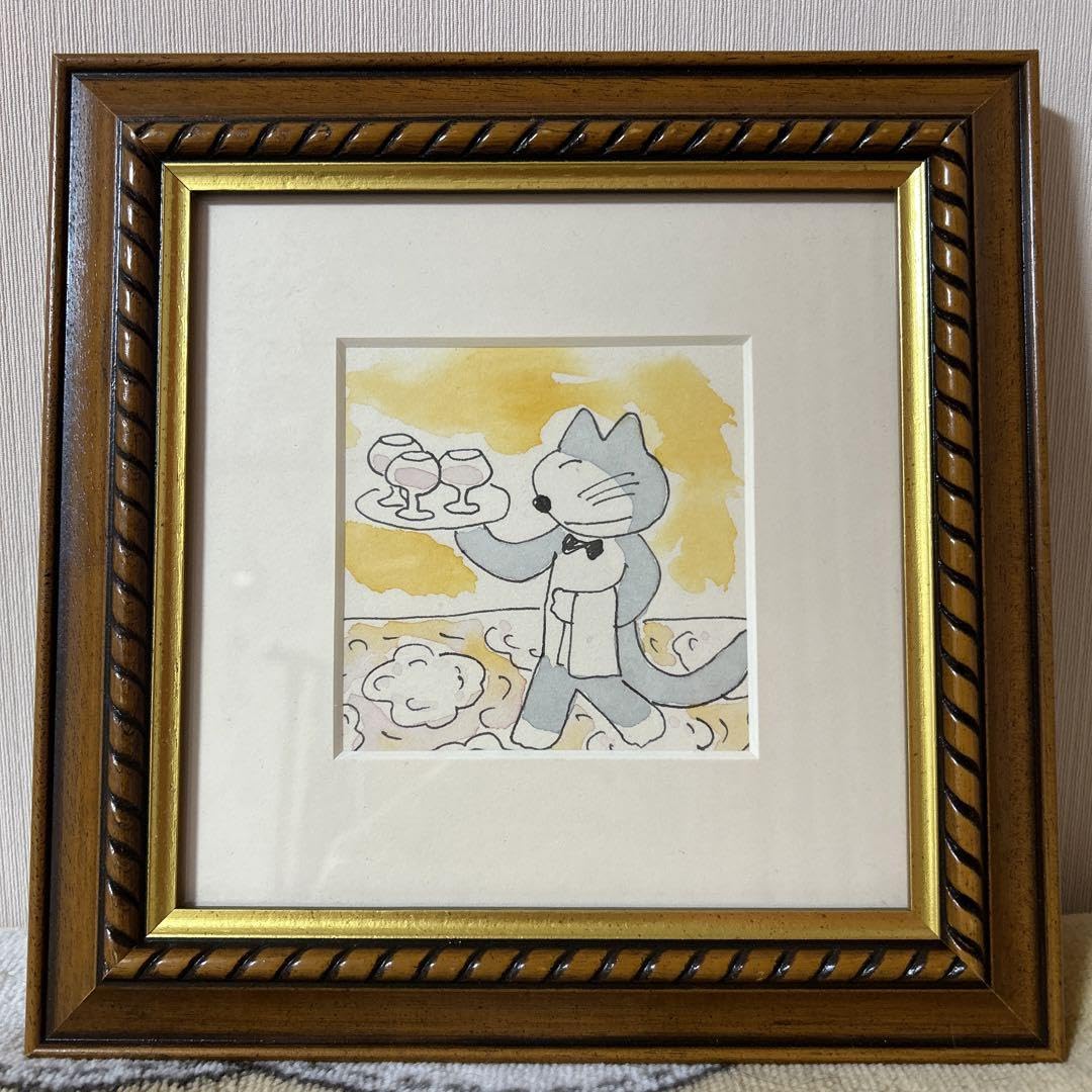 Amazon.co.jp: 馬場のぼる 11匹のねこ 原画 サイン2点 : Horibe