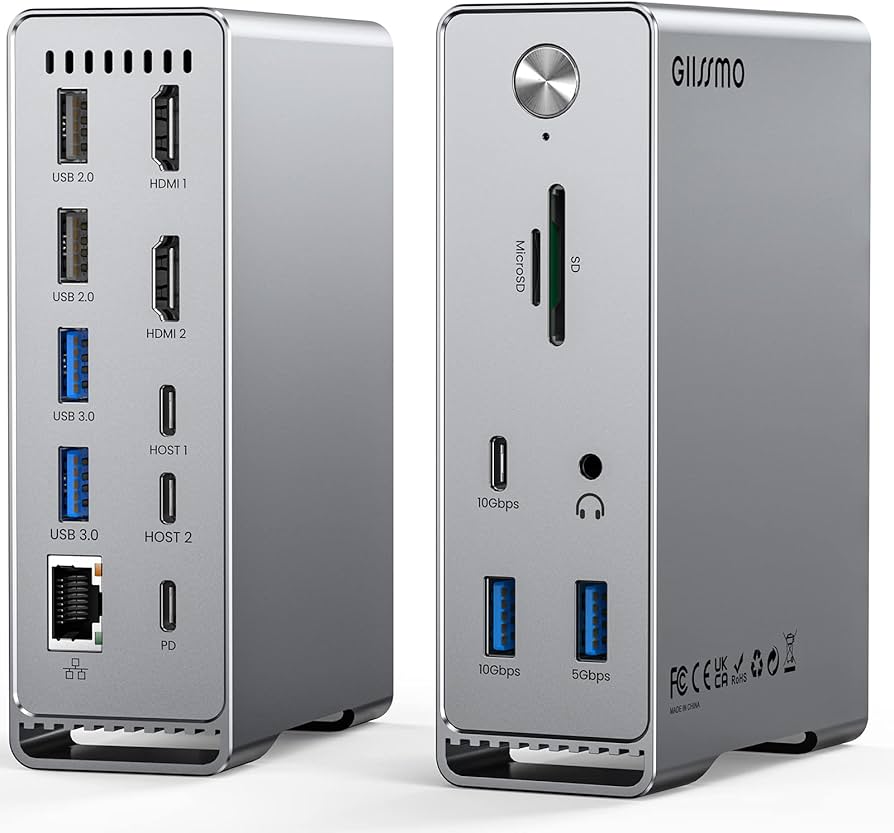 Amazon.co.jp: GIISSMO Macbook Pro/Air専用 14-IN-2 ドッキング