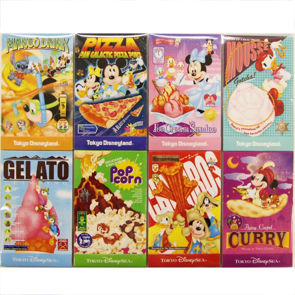 Amazon.co.jp: ミッキー ミニー ドナルド デイジー メモ 8種セット