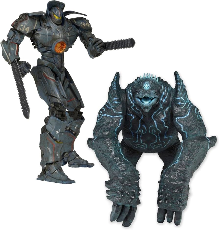 Pacific Rim Battle Damaged Gipsy Danger & Leatherback 7