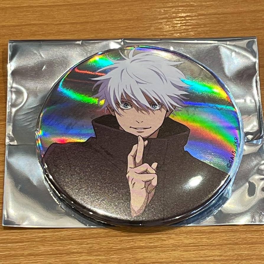 Amazon | 五条悟 缶バッジ CLIM アニメイト | バッジ | おもちゃ