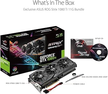 Amazon.com: ASUS ROG STRIX GeForce GTX 1080 TI 11GB VR Ready 5K HD