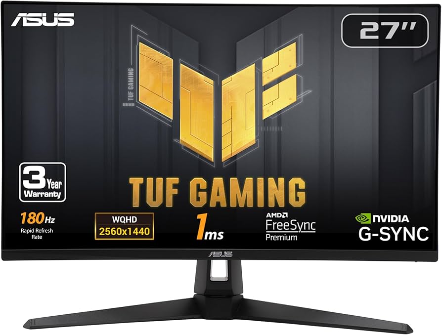 Amazon.com: ASUS TUF Gaming 27” 1440P HDR Monitor (VG27AQ3A) – QHD
