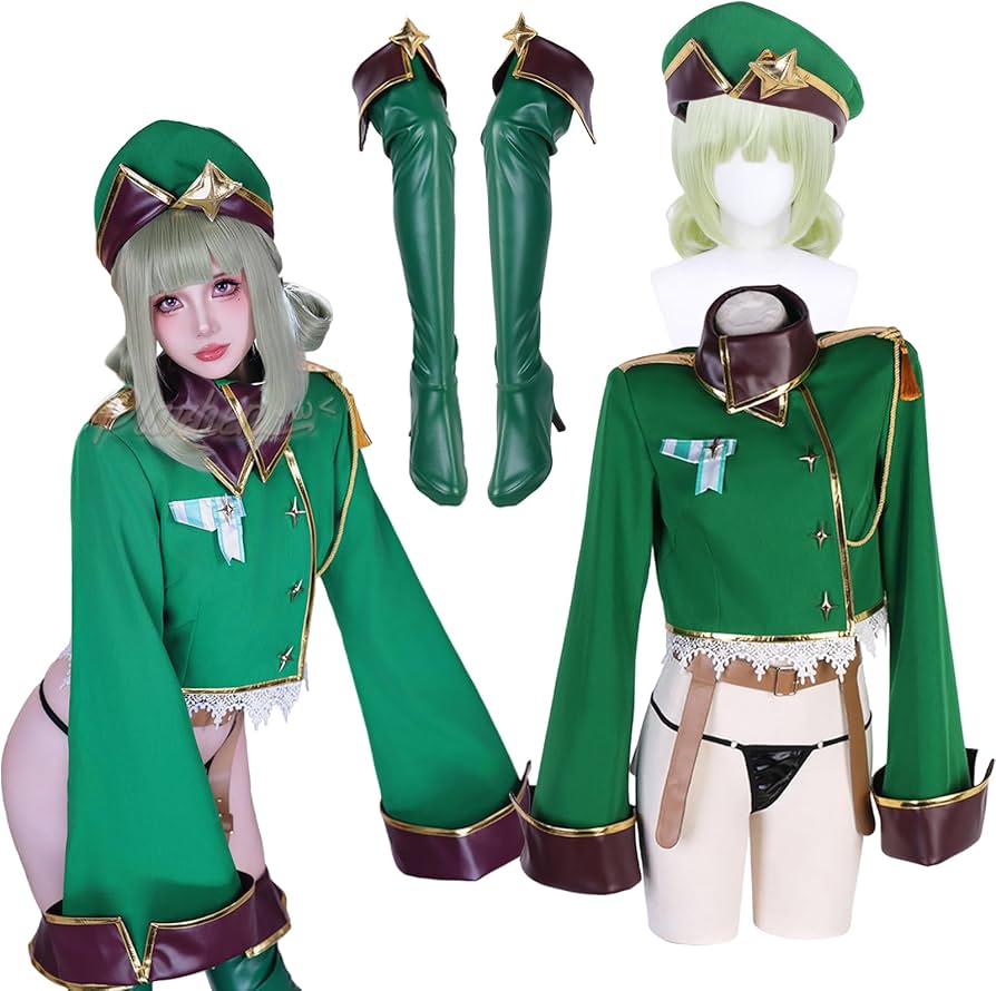 Amazon.co.jp: [Plazhen] 魔法少女にあこがれて 阿良河キウィ コスプレ