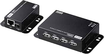 Amazon.co.jp: サンワサプライ USB2.0エクステンダー（50m延長、4