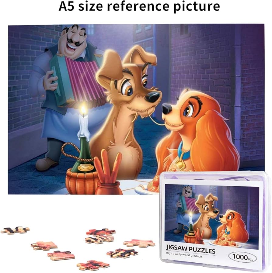 Amazon.co.jp: パズル わんわん物語(1) アニメ ジグソーパズル 1000