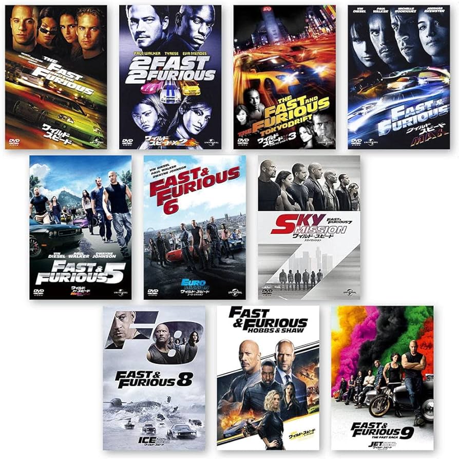 Amazon.co.jp: ワイルド・スピ―ド シリーズ ジェットブレイク DVD10枚