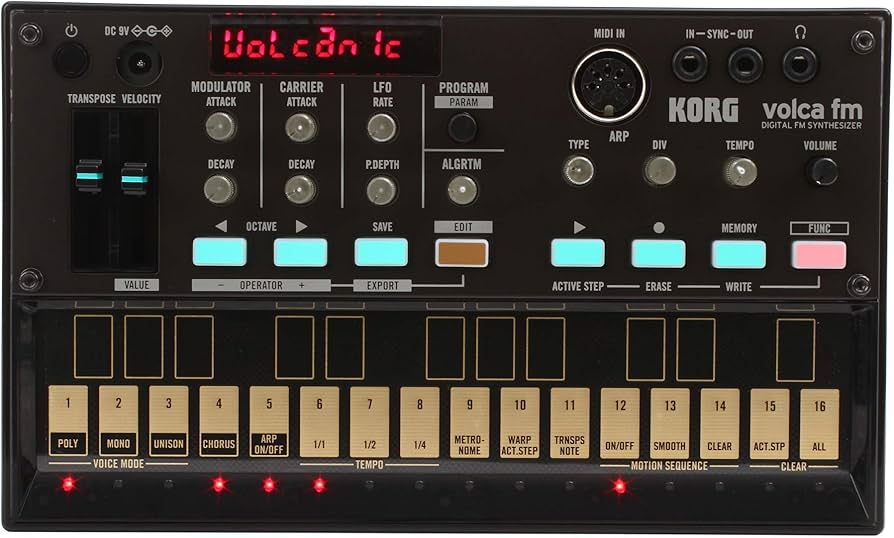 Amazon | KORG(コルグ) デジタル シンセサイザー 16ステップ