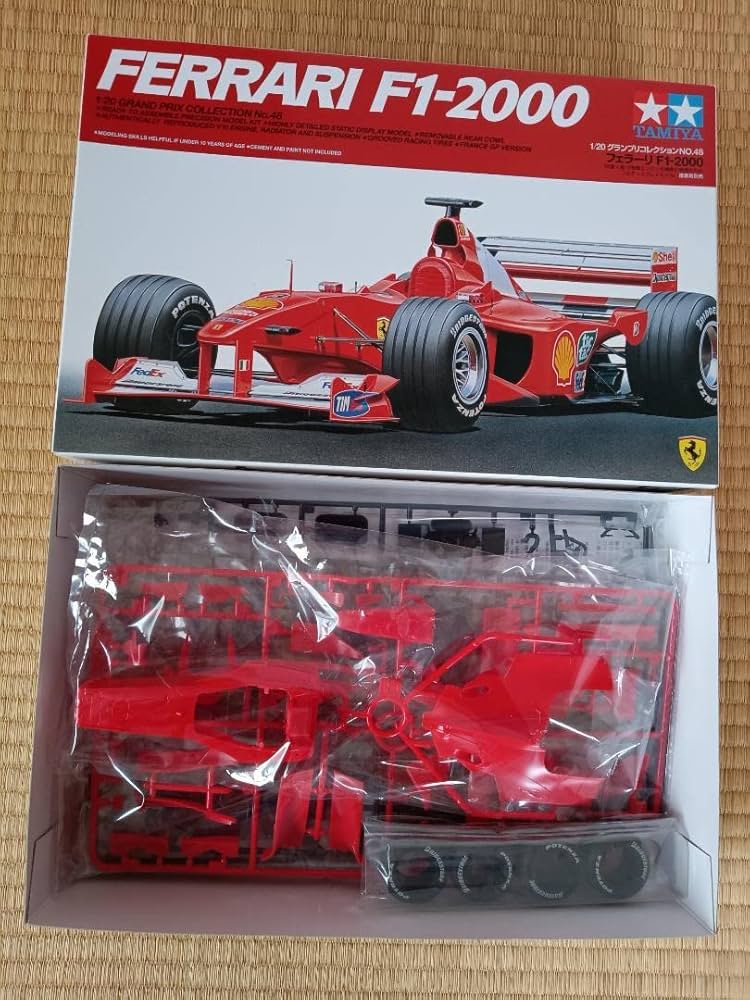 Amazon | タミヤ 1/20 フェラーリ F1-2000 | プラモデル 通販