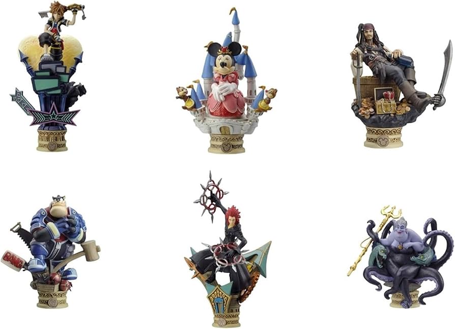 Amazon.co.jp: キングダムハーツ フォーメーションアーツ vol.3 全6種