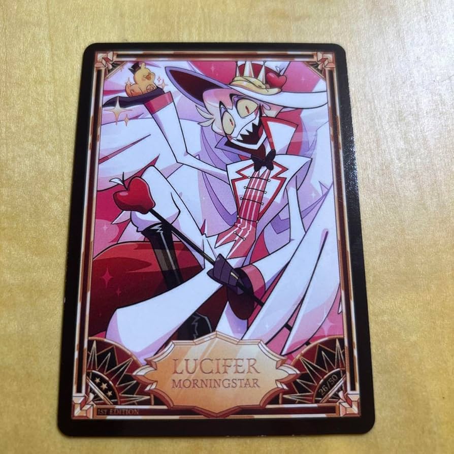 Hazbin Hotel カード ルシファー Hazbin Hotel Trading Card - Lucifer