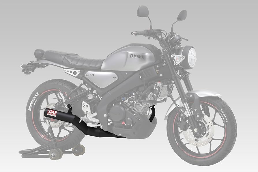 Amazon | ヨシムラ フルエキゾースト XSR125 (24) 機械曲 ストレート