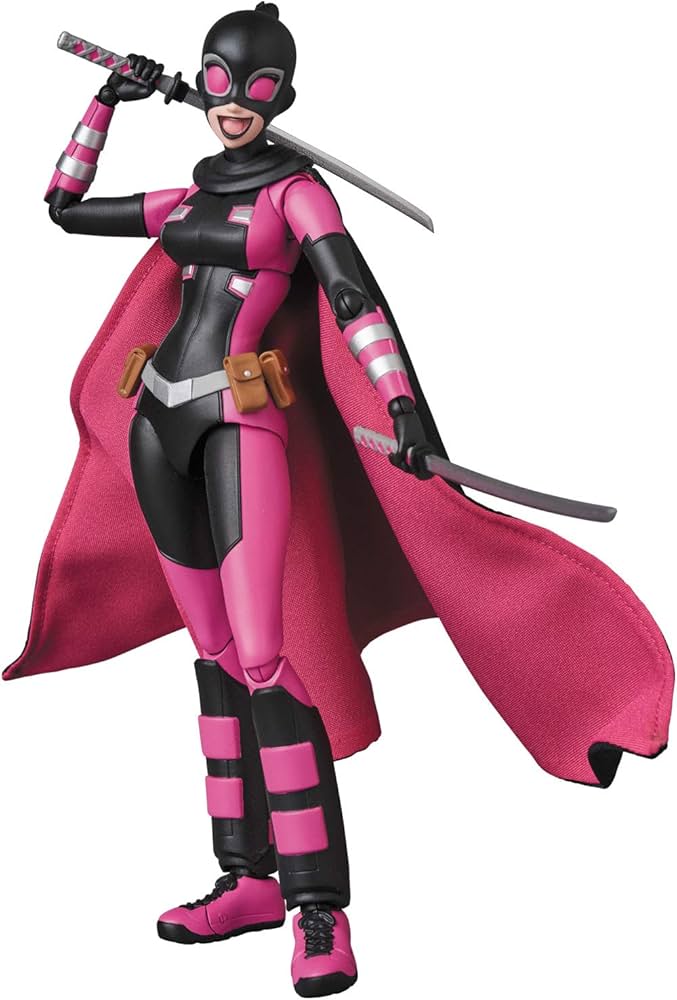 Amazon.com: Medicom MAFEX Mafekkusu No.083 Evil Gwen Pool Height