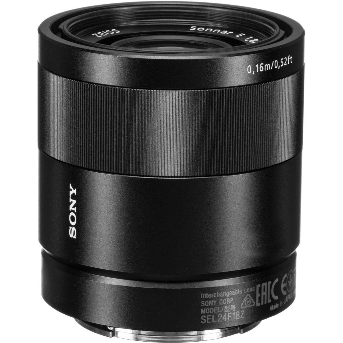 Amazon.com : Sony Carl ZEISS Sonnar T E 24mm F1.8 ZA E-Mount Prime