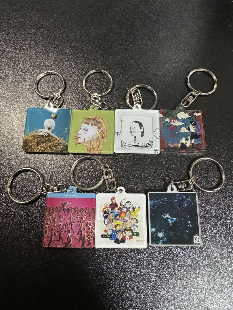 Amazon.co.jp: King Gnu ジャケット アクリルキーホルダー グッズ