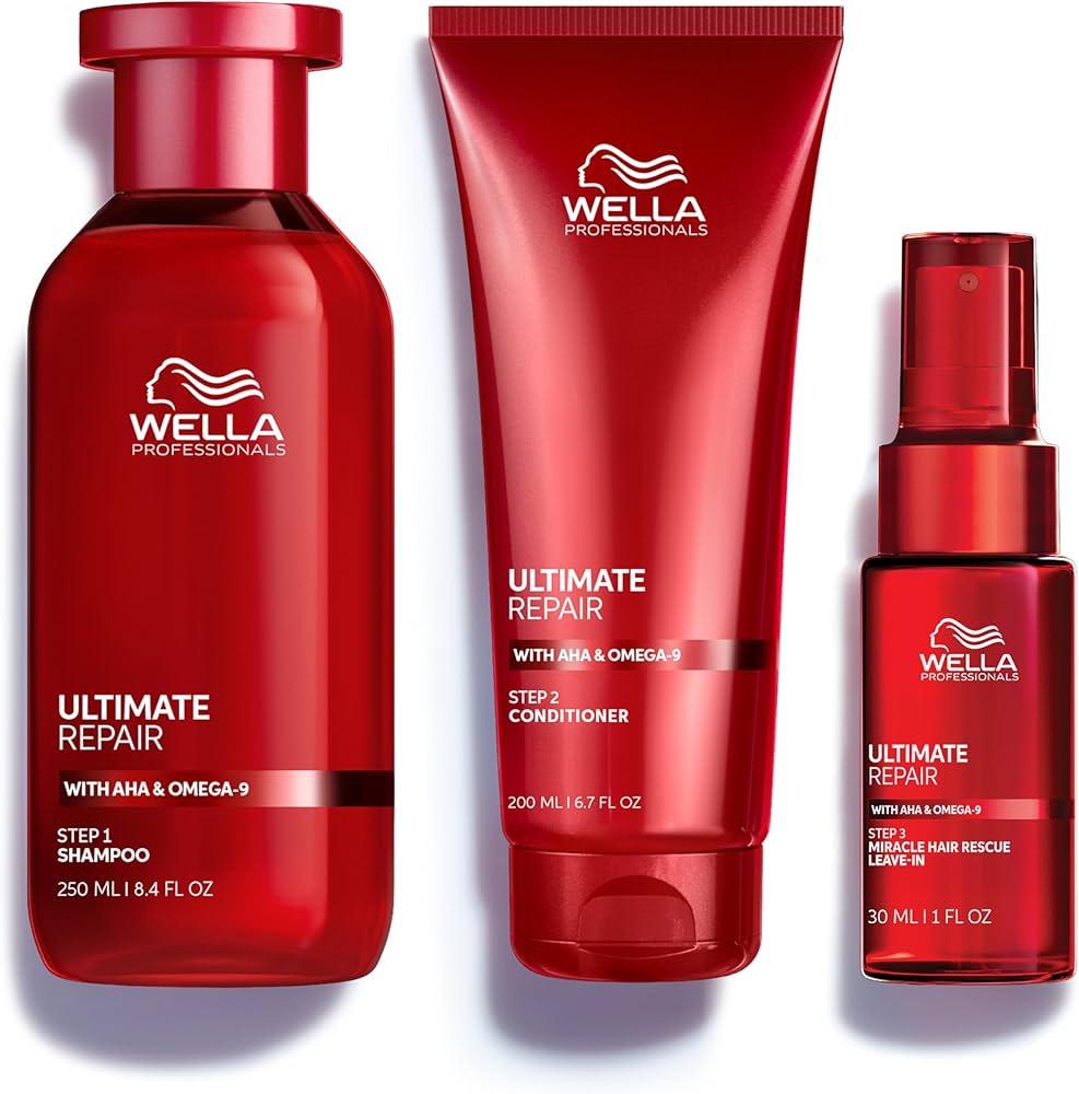 Amazon.com: Wella Professionals ULTIMATE REPAIR Set, Lightweight