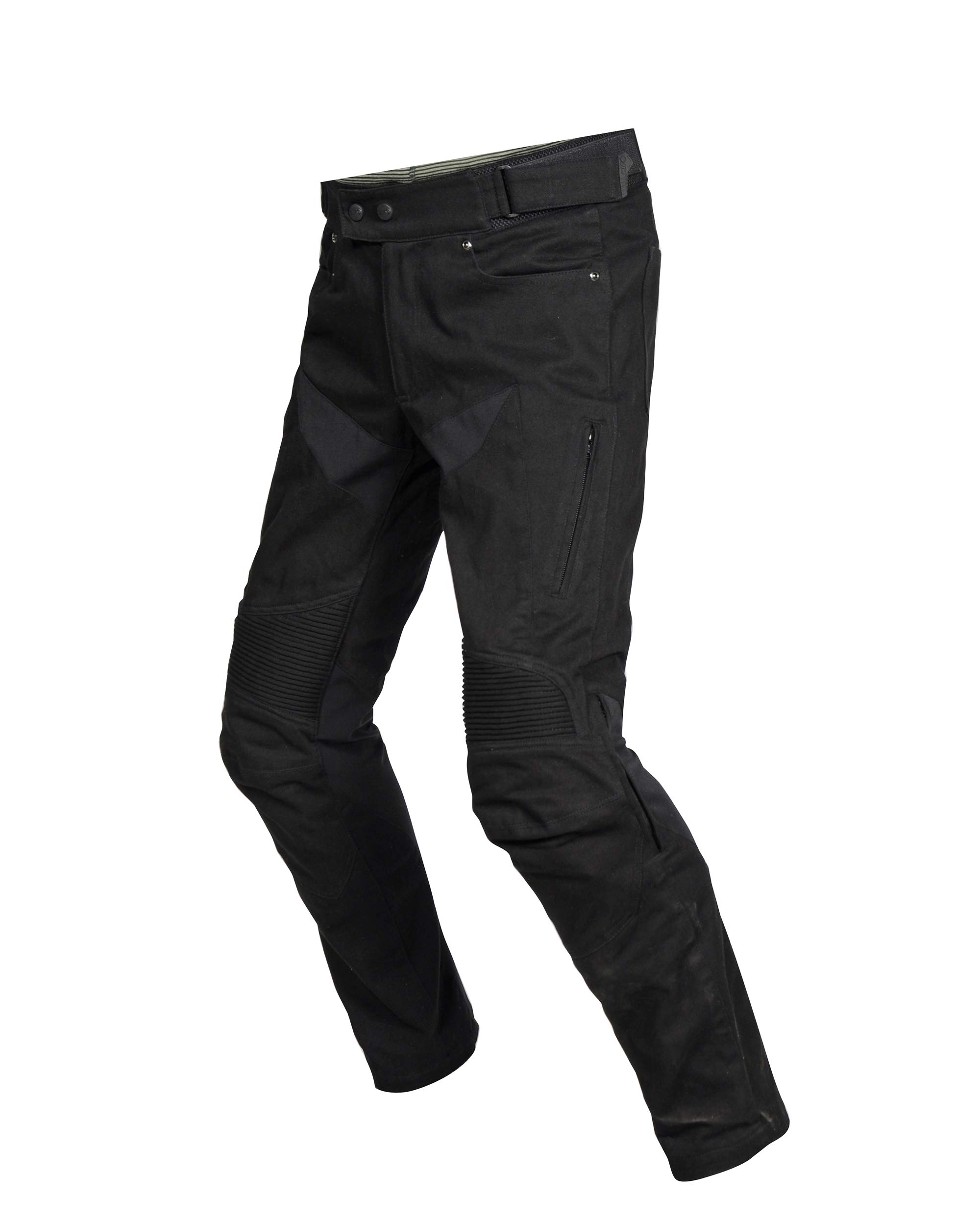 Amazon.co.jp: [エルフ] バイク_パンツ_スポルトデニムパンツ_ブラック