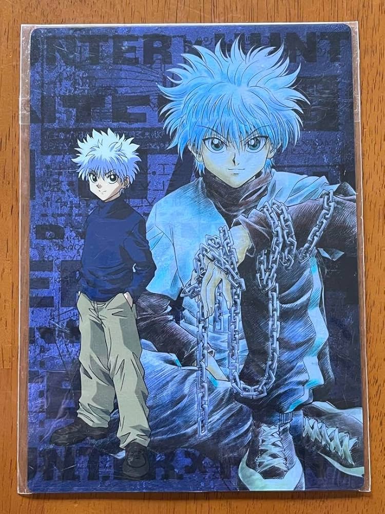 Amazon.co.jp: HUNTER×HUNTER キルア ゾルディック 下敷き 旧アニ YHXR