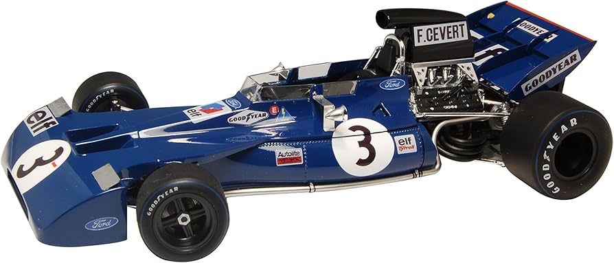 EBBRO 1:20 Tyrrell 002 1971 British Gp Model Car : Amazon.sg: Toys