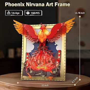 Amazon.com: JMBricklayer Phoenix Nirvana Building Block Sets for