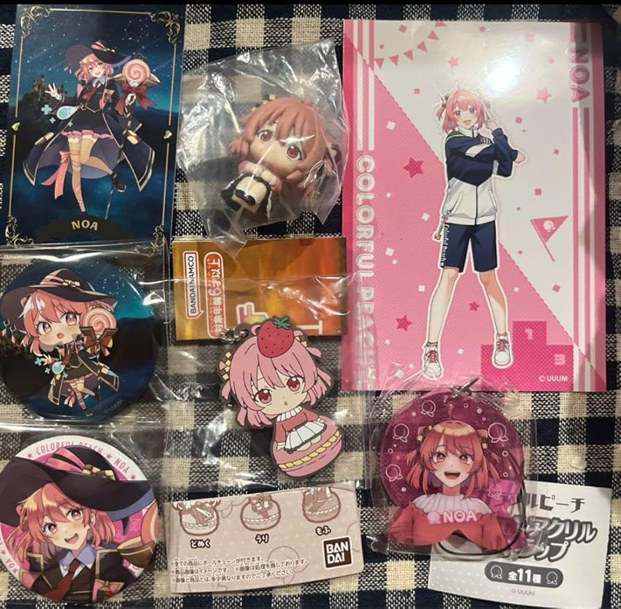 Amazon.co.jp: カラフルピーチ のあ グッズ セット 魔法学園 まちぼう