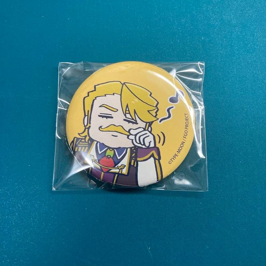 Amazon.co.jp: FGO 藤丸立香はわからない 謎丸 缶バッジ ゴルドルフ