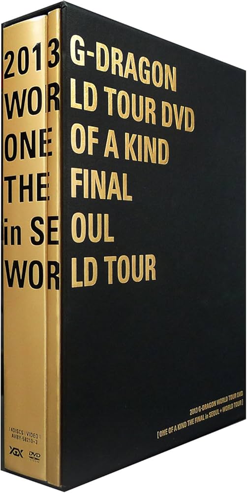 Amazon.co.jp: G-DRAGON WORLD TOUR DVD [ONE OF A KIND THE FINAL in