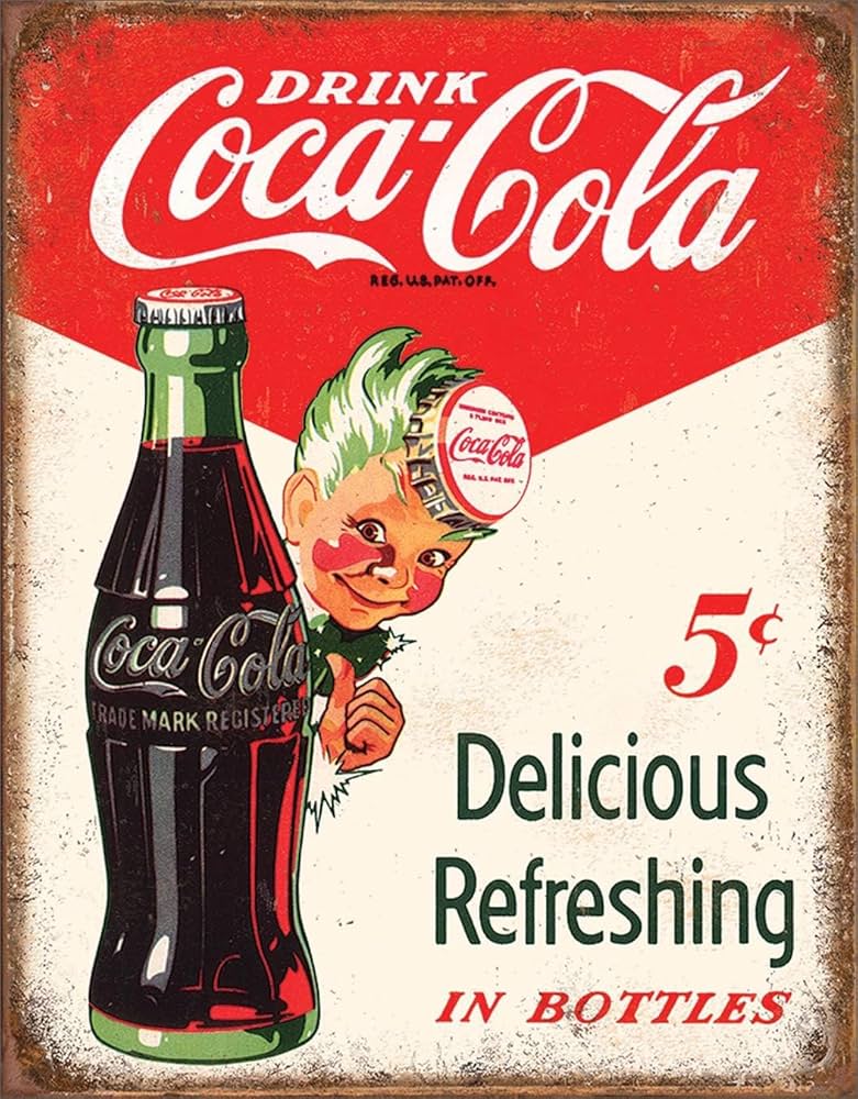 コカコーラ 吊り下げ ペナント看板 昭和レトロ コカコーラ 吊り下げ